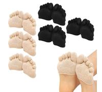 AUGTYRLV Calze Antiscivolo Donna e Calzini Invisibili Donna - Comode Calze con Dita e Calzini Fantasmini per il Massimo Comfort e Stile