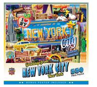 Auguri Da New York 550 Pezzi Puzzle Locandina 610mm x 460mm ( Mpc )