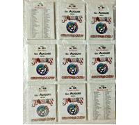 AUGURI DEGLI SGORBIONS 1/64 SET COMPLETO GREETING CARDS 1991 PLASCOT GARBAGE KID