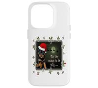 Auguri per le vacanze di The Season To Be Jolly Cute Pup Custodia per iPhone 14 Pro