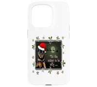 Auguri per le vacanze di The Season To Be Jolly Cute Pup Custodia per iPhone 15 Pro