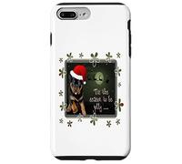 Auguri per le vacanze di The Season To Be Jolly Cute Pup Custodia per iPhone 7 Plus/8 Plus
