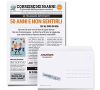 Auguriando Biglietto Auguri Compleanno 50anni Giornale Uomo Donna Originali Max Biglietti Idea Regalo cinquantenne Gadget Scherzi Divertenti (50 anni)