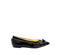 August Barron - Unzipped Flat - - Shoes - Donna - Nero - 38 EU
