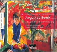 August De Boeck August De Boeck: A Bouquet of French and Flemish Songs (CD)