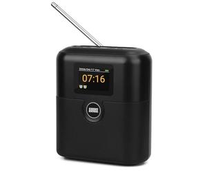 August MB330 Radio DAB Portatile con Bluetooth - DAB/DAB+/FM Radio Digitale, USB Ricaricabile Doppio Radiosveglia, 60 Preset,Timer Spegnimento,AUX In/Out,EQ,Display Colori per Cucina, Camera e Outdoor