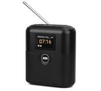 August MB330 Radio portatile DAB+/FM con Bluetooth/doppia sveglia/batteria