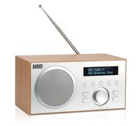 August MB420 Radio DAB/DAB+/FM con Bluetooth, rete, doppia sveglia