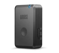 August MR260 Ricevitore trasmettitore Bluetooth 3,5 mm AUX, Audio senza fili ricaricabile per auto, TV, radio, cuffie, Hifi con connessione a bassa latenza di 40 ms Batteria 13 ore - Nero