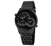 August Steiner AS8141BK Quarzo Dual Time Nero Bracciale Uomo Orologio