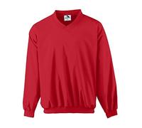 Augusta Sportswear Micro Poly Windshirt/Foderato, L, Rosso
