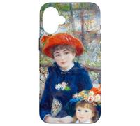 Auguste Renoir - Le due sorelle sulla terrazza - Primavera Custodia per iPhone 16 Plus