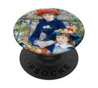Auguste Renoir - Le due sorelle sulla terrazza - Primavera PopSockets PopGrip Adesivo