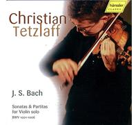 Augustin Hadelich Sonatas and Partitas for Violin Solo (Tetzlaff) (CD) Album