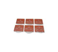 AUGUSTINE - ARD - Corde per Chitarra - Rosso, Classica - Set Di 6