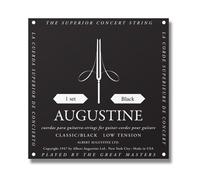 AUGUSTINE - NOIR - Classical guitar strings set Standard black low gauge