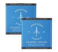 Augustine Corde classiche blu - alta tensione corde per chitarra classica - la corda originale in nylon - 2 set