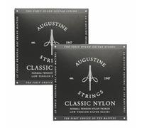 Augustine Corde classiche nere - bassa tensione corde per chitarra classica - la corda originale in nylon - 2 set