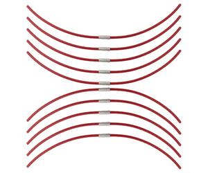 AugustknowU 10pcs Ricambio Trimmer Linea Per ART 30 Compatibile Con ART23 ART26 2 4mm Diametro 26CM Lunghezza Parte F016800181