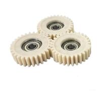 AugustknowU 3 pezzi 29 denti ingranaggi per applicazioni motore elettrico in bici e scooter realizzati in PA66 con cuscinetti interni 608 per una rotazione regolare e silenziosa