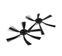 AugustknowU 4 spazzole laterali di ricambio compatibili con aspirapolvere robot Severin RB7025, supporta un funzionamento efficiente su vari tipi di pavimento