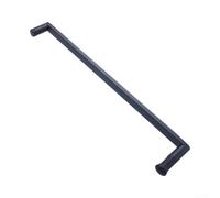 AugustknowU Acciaio inossidabile 304 per la maniglia della divisione del bagno con il rotondo minimalista nello sguardo quadrato 275/400/440mm (400mm)