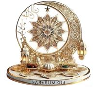 AugustknowU Acrilico tagliato con precisione per lanterna a luna crescente per un'eleganza silenziosa in ambienti interni minimalisti o eclettici (C)