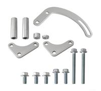 AugustknowU Alluminio Billet Servosterzo Pompa Staffa Kit Per Chevrolet Piccolo Blocco V8 305 327 350 Motori 1967 Attraverso 2002 Gamma di Modelli
