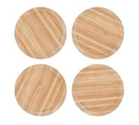 AugustknowU Bicchiere da vino in legno per salumi che serve ad eventi al chiuso con base stabile per uso combinato di vino e cibo (4)