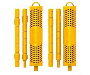 AugustknowU Cartuccia minerale per uso piscina e SPA ottimizzata per stabilità operativa di quattro mesi e bilancio idrico (giallo)