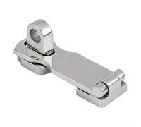 AugustknowU Cerniera resistente della porta dell'acciaio inossidabile 316 per gli ambienti marini con l'occhio del lucchetto della parte girevole e la costruzione resistente alla ruggine