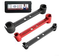 AugustknowU Chiave regolabile per cerniera per ripristinare la corretta forza di chiusura della porta e l'impegno del fermo attraverso la modifica controllata del gioco (3 pezzi)