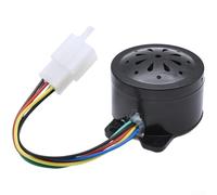 AugustknowU Cicalino elettrico per triciclo, 48 V, 60 V, con funzioni di segnalazione di direzione e retromarcia, compatibile con sistemi elettrici a 5 e 6 fili (6 fili)