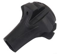 AugustknowU Confezione da 3 protezioni per piedi per bastoni da trekking, in gomma, con punta sferica, per migliorare la stabilità e la trazione