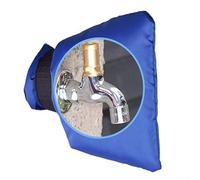 AugustknowU Copertura per rubinetto resistente al gelo per rubinetti da giardino e esterni per mantenere la funzionalità a basse temperature (blu)