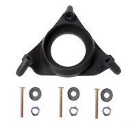 AugustknowU Corredo di montaggio di Bolt del serbatoio della toilette di forma triangolare compatibile con i modelli multipli della toilette per sigill