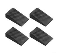 AugustknowU Cuscinetti di livellamento angolati per sedie, tavoli, mensole, letti, cassettiere e servizi igienici, per compensare in modo sicuro le variazioni di altezza del pavimento (nero, 20 pezzi)