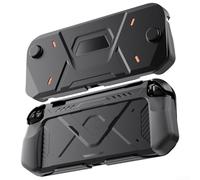 AugustknowU Custodia ergonomica in silicone antiurto progettata specificamente per Nintendo per Switch 2, offre una copertura completa del dispositivo e accessibilità ai pulsanti (nero)