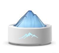 AugustknowU Diffusore di ricambio per diffusore di aromi Glacier con profilo elegante tecnologia silenziosa e uscita nebbia regolabile (bianco)