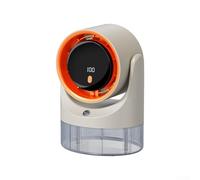 AugustknowU Dispositivo di raffreddamento personale, condizionatore d'aria portatile, 100 impostazioni di velocità, serbatoio d'acqua da 450 ml, compatibile con tipo C (bianco)