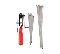 AugustknowU Efficiente strumento per fascetta articolare CV con manici antiscivolo e taglierina integrata per montaggio rapido del bagagliaio dell'asse in ambienti di officina