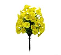 AugustknowU Fioritura a tromba in plastica per interni ed esterni, imitando la vera gloria mattutina con bassa manutenzione decorativa Appeal (1)