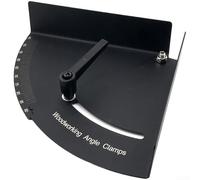 AugustknowU Goniometro angolare per falegnameria e creazione di armadietti, con gamma regolabile da 22,5 a 180 gradi e durata in acciaio inossidabile (45-90 gradi)