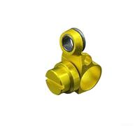 AugustknowU Guida di ricambio in lega per mulinelli baitcasting Abu Garcia 3.5 Gen Meeting per DZ8 per BF8 Line Exit funzionale e standard di vestibilità (giallo limone)