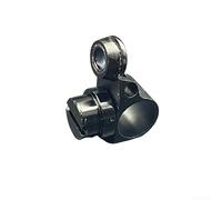 AugustknowU Guida di ricambio in lega per mulinelli baitcasting Abu Garcia 3.5 Gen Meeting per DZ8 per BF8 Line Exit funzionale e standard di vestibilità (nero)