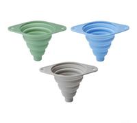 AugustknowU Imbuto pieghevole a bocca larga compatibile con vari tipi di bottiglie, tra cui vetro, plastica, alluminio e contenitori in acciaio inossidabile