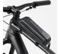 AugustknowU Impermeabile 1L EVA Hard Shell Upper Tube Bag, per bici da strada e mountain bike, dimensioni compatte 23x8x8.5cm, facile cerniera