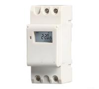 AugustknowU KG316T 220V Timer Interruttore Relè Per Controllo Automatico Di Sistemi Di Illuminazione Pubblica E Esterno Per Apparecchiature Pubblicitarie (220V 15A)