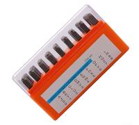 AugustknowU Kit per timbratura da 36 pezzi con lettere dalla A alla Z 0-8 numeri e simboli in acciaio al cromo vanadio per progetti in pelle, metallo, legno e plastica