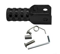 AugustknowU Leva del cambio in alluminio per moto, progettata per un migliore controllo del pilota e cambio preciso, si adatta alla maggior parte dei modelli di moto, leggera e robusta (nero)